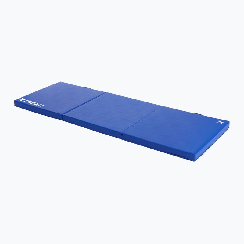 Gimnastikos kilimėlis XTREXO sulankstomas 180 x 60 x 5 cm mėlynas 3