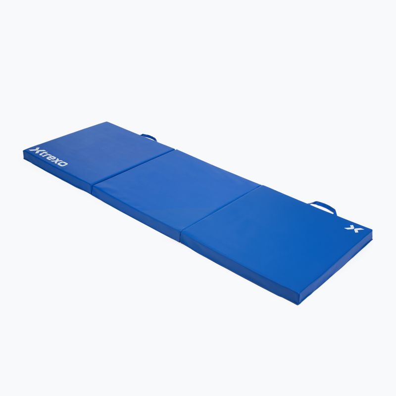 Gimnastikos kilimėlis XTREXO sulankstomas 180 x 60 x 5 cm mėlynas 3