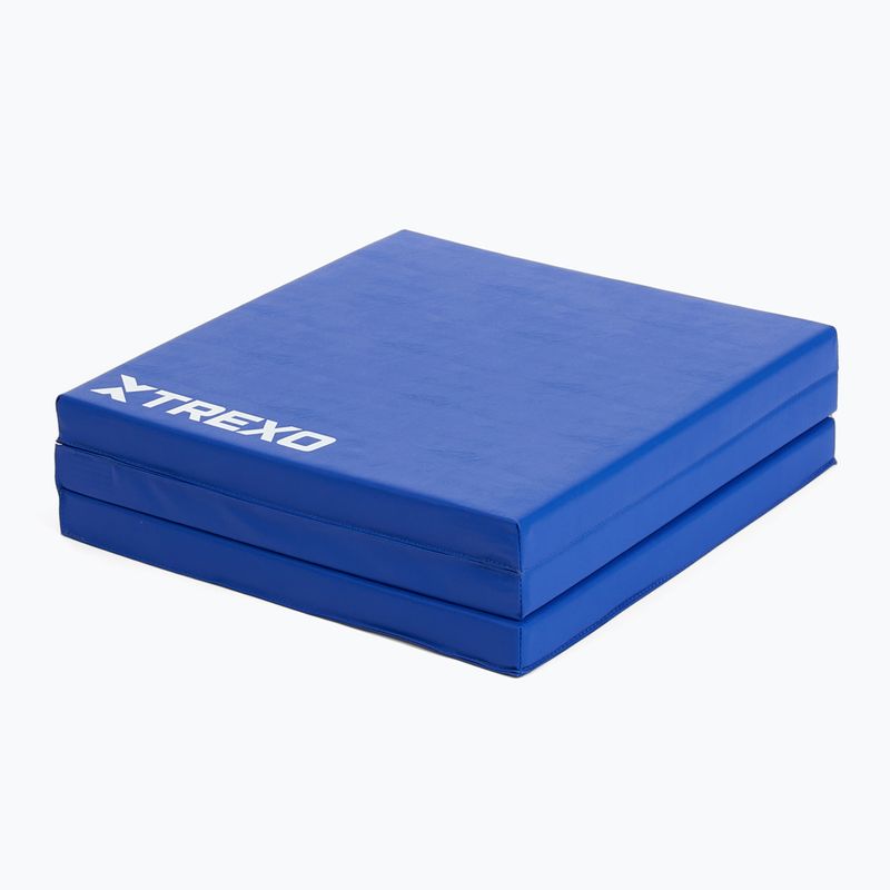 Gimnastikos kilimėlis TREXO sulankstomas 180 x  60 x 5 cm  mėlynas 4