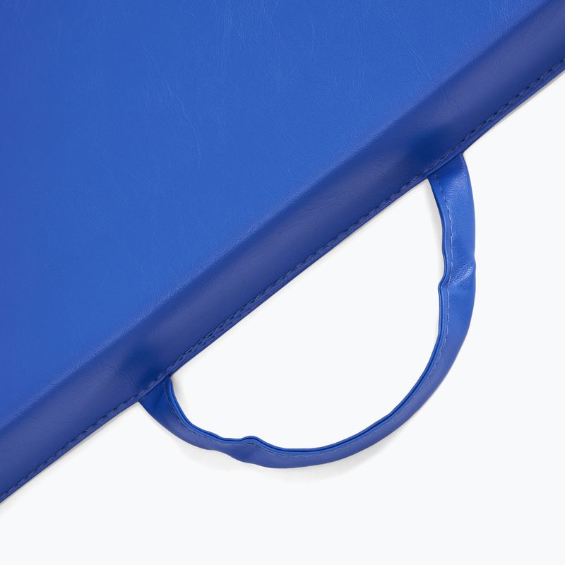 Gimnastikos kilimėlis TREXO sulankstomas 180 x  60 x 5 cm  mėlynas 9
