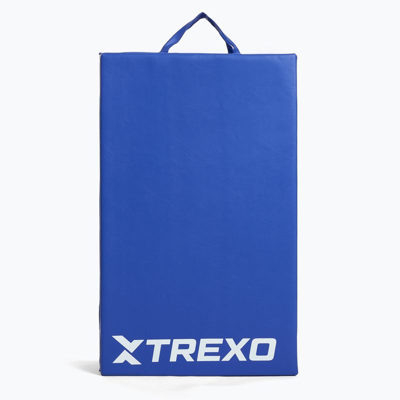 TREXO sulankstomas gimnastikos čiužinys 195 x 80 x 5 cm mėlynas 5