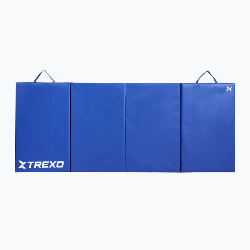 TREXO sulankstomas gimnastikos čiužinys 195 x 80 x 5 cm mėlynas 6