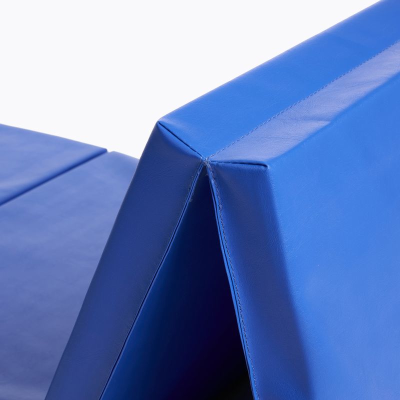 Gimnastikos kilimėlis TREXO sulankstomas 195 x 80 x 5 cm mėlynas 8