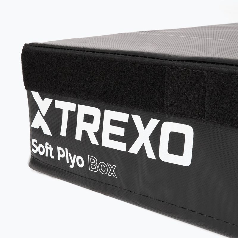 Sulankstoma plyometrinė dėžė TREXO 15 cm juoda 3