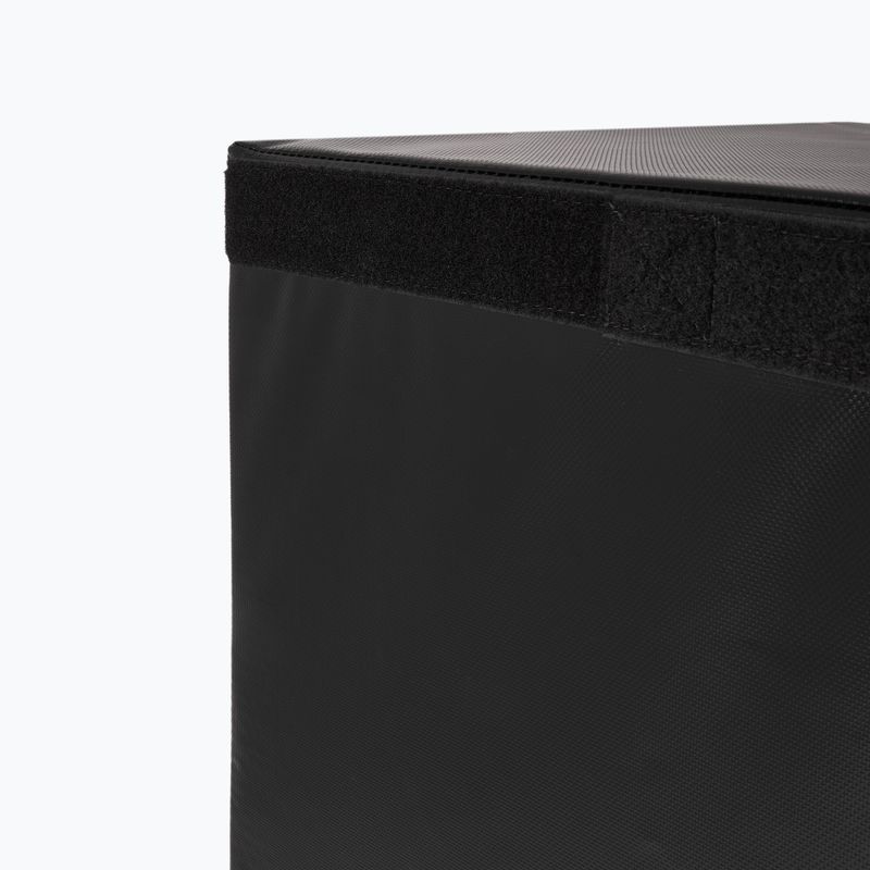 Sulankstoma plyometrinė dėžė TREXO 60 cm juoda 3