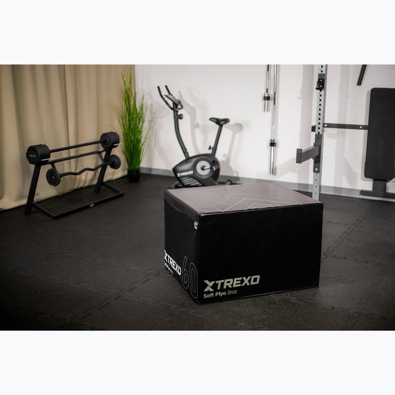 Sulankstoma plyometrinė dėžė XTREXO 60 cm juoda 8