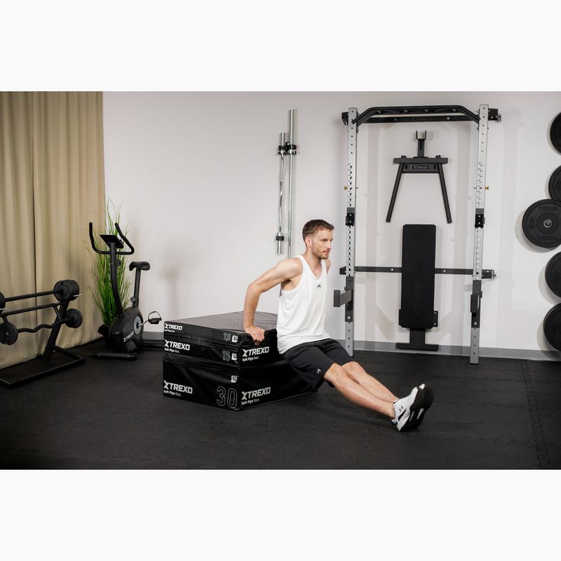 Sulankstoma plyometrinė dėžė XTREXO 7,5 cm juoda 6