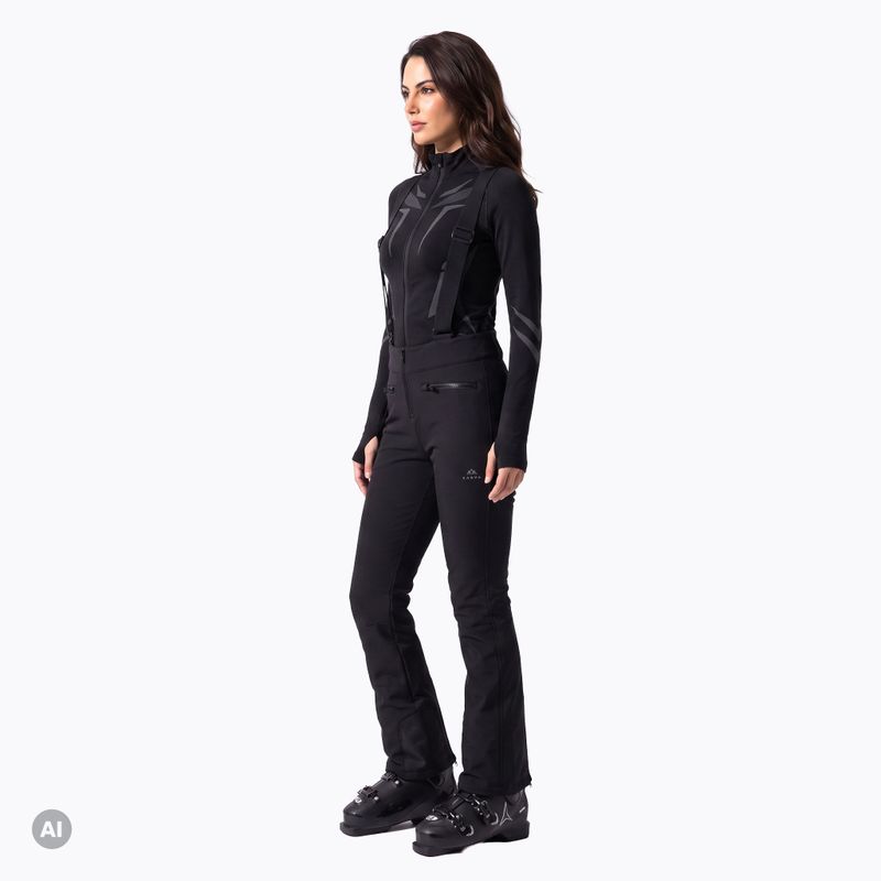 Moteriškos slidinėjimo kelnės KADVA Zera WMNS WP 8K/5K SOFTSHELL juodos spalvos 3