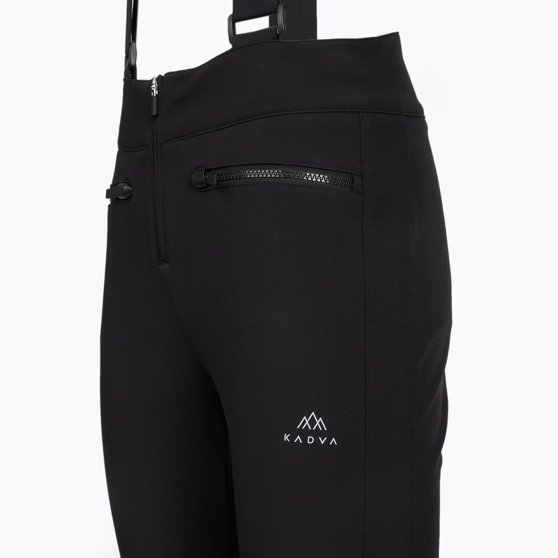 Moteriškos slidinėjimo kelnės KADVA Zera WMNS WP 8K/5K SOFTSHELL juodos spalvos 3