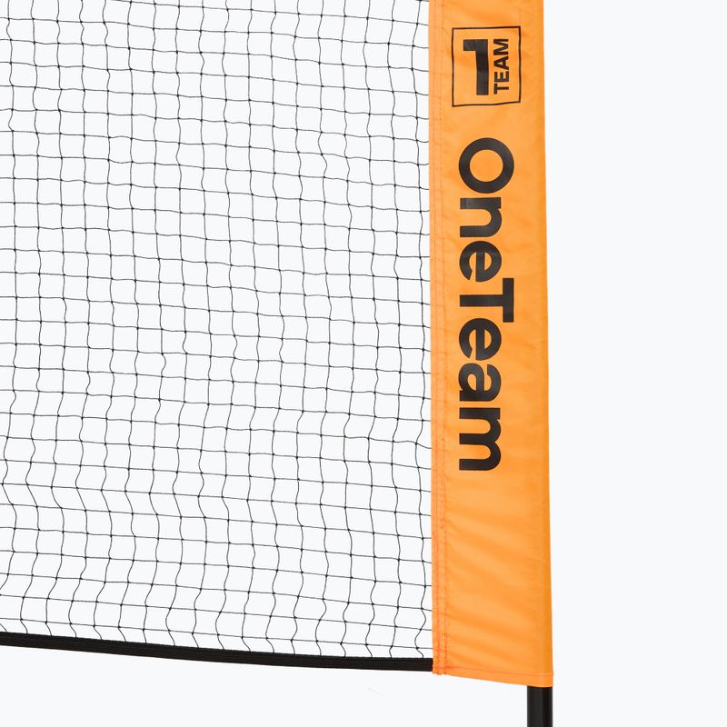 Badmintono tinklas OneTeam Netura 4 orange 5