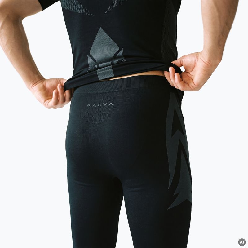 Vyriškas termo apatinio trikotažo komplektas KADVA Alpinestep Thermo SH Light Plus Set Black 4