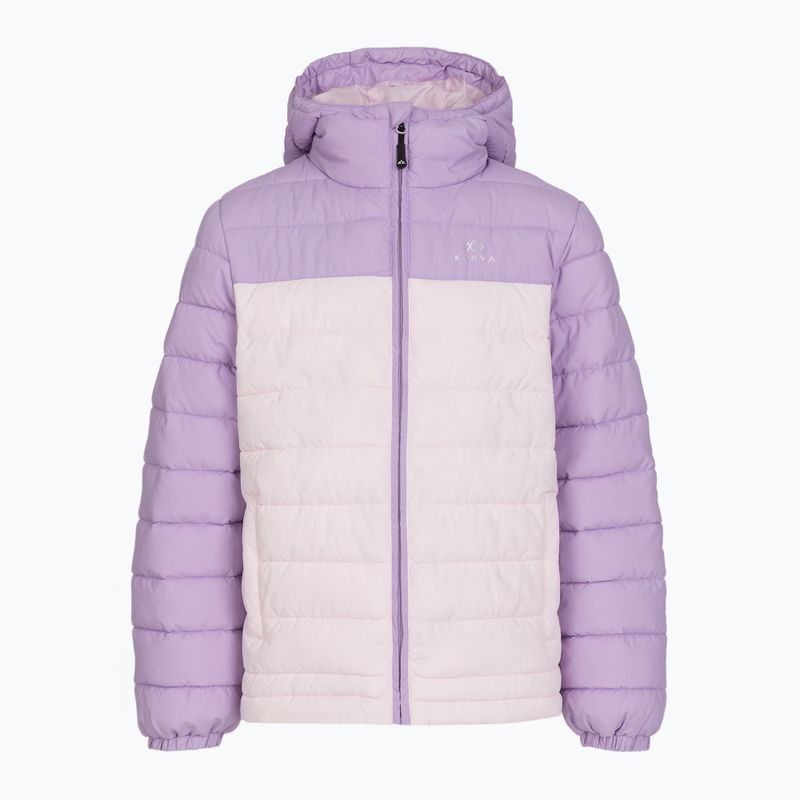 Vaikiška šilta striukė KADVA Snoway JRG violetinė 8