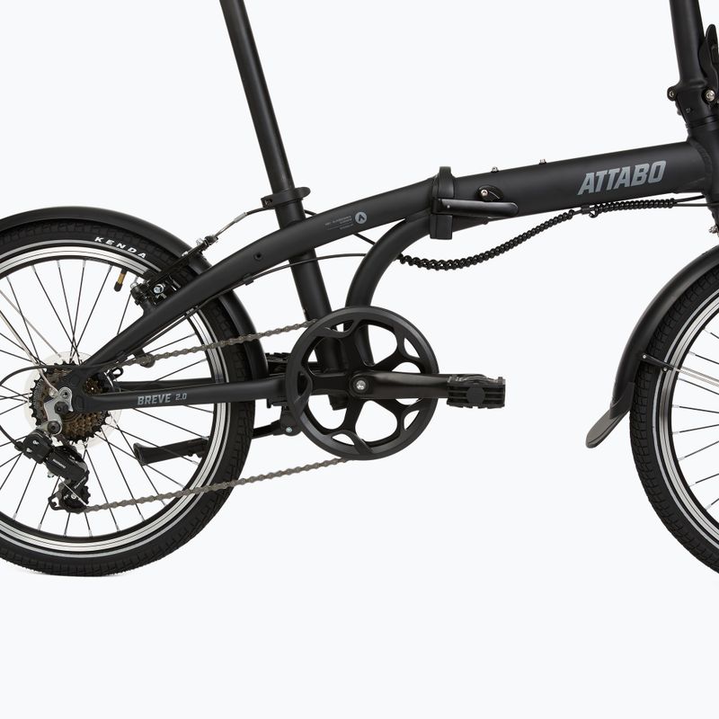 Sulankstomas miesto dviratis ATTABO Breve 2.0 black 10
