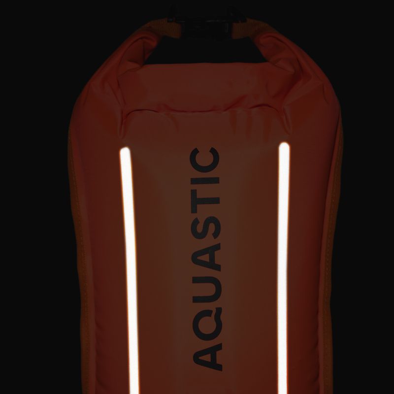 Gelbėjimosi plūdė plaukimui su kišene AQUASTIC double-chamber orange 8