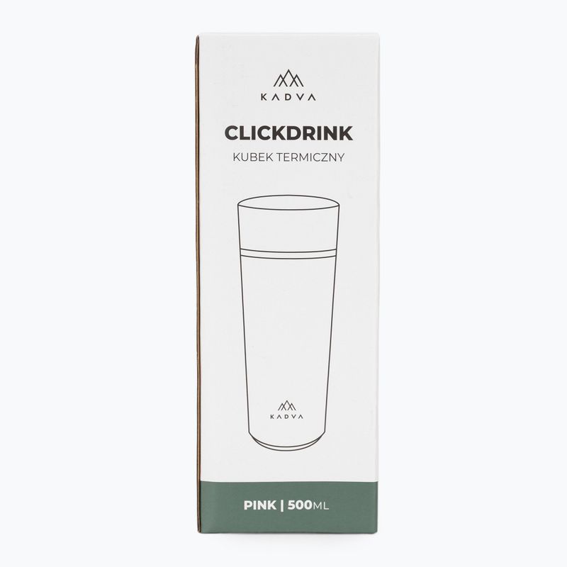 Termosas Kadva 360 ClickDrink Pink 8