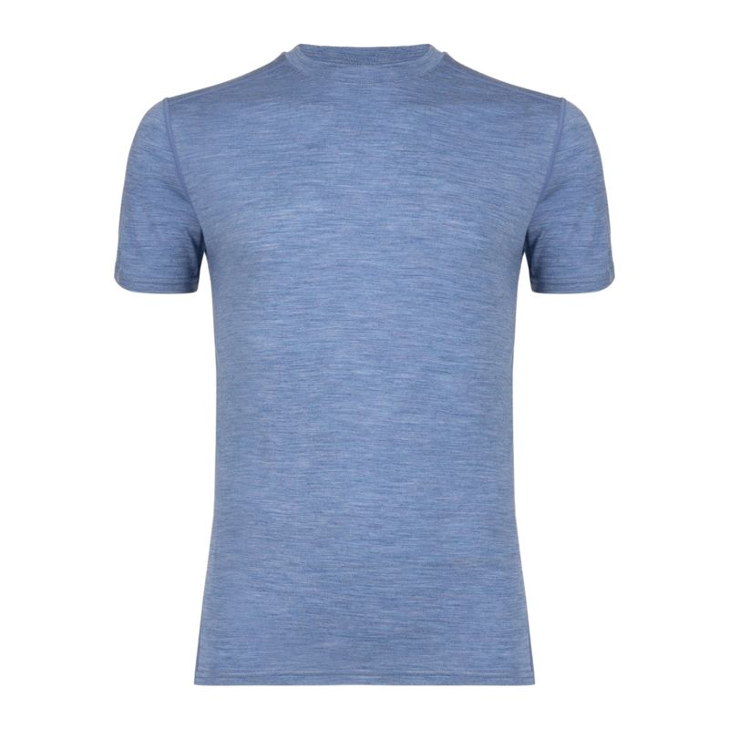 Vyriški termo marškinėliai WOOLCANO Merino 100% TEE0546 blue 4