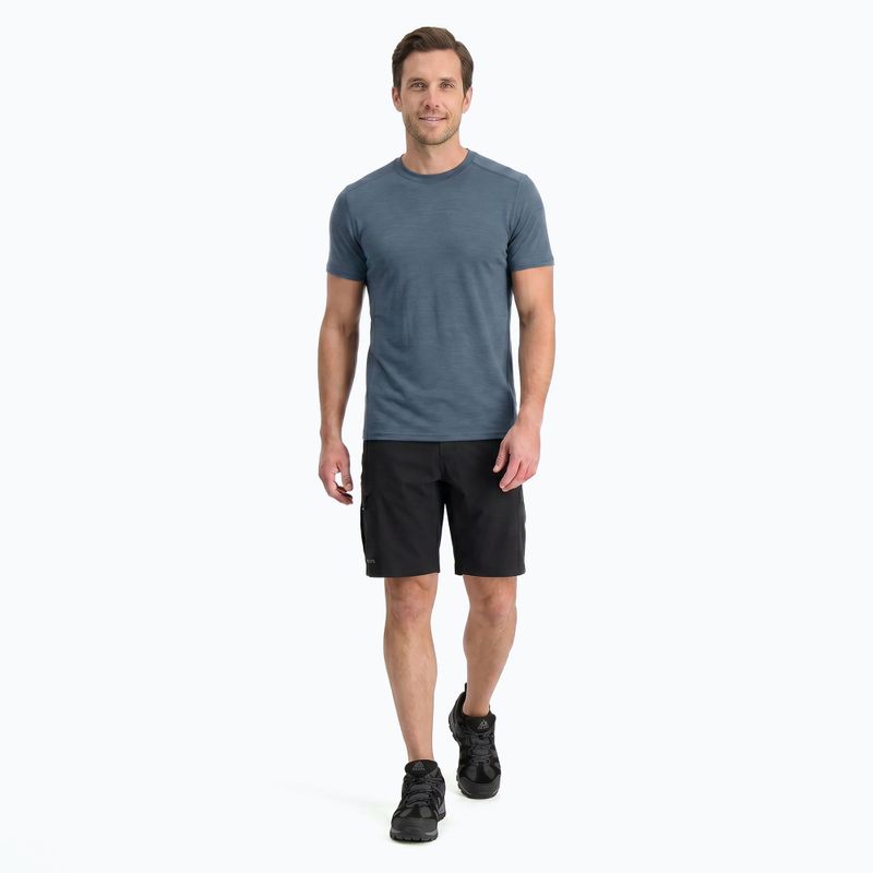 Vyriški termoaktyvūs marškinėliai WOOLCANO Merino 100% TEE0546 pilki 2