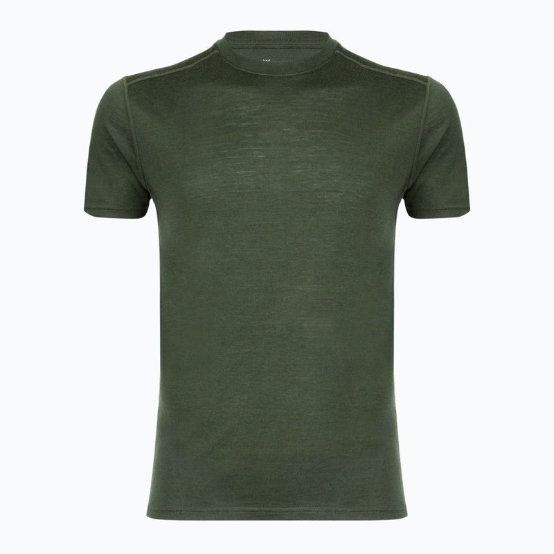 Vyriški termoaktyvūs marškinėliai WOOLCANO Merino 100% TEE0546 žalia 5