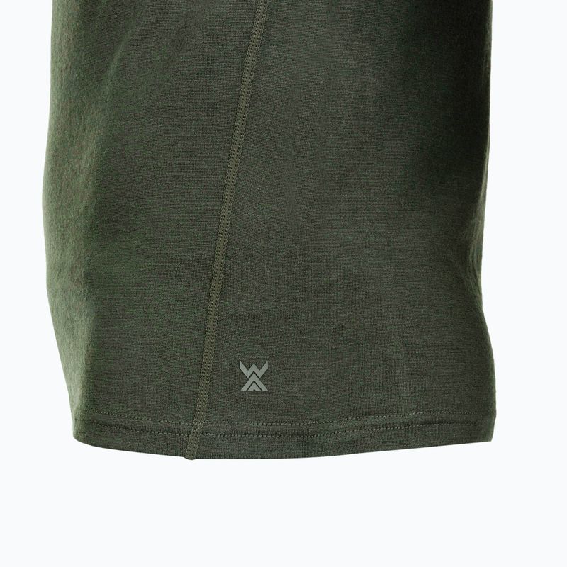 Vyriški termoaktyvūs marškinėliai WOOLCANO Merino 100% TEE0546 žalia 7
