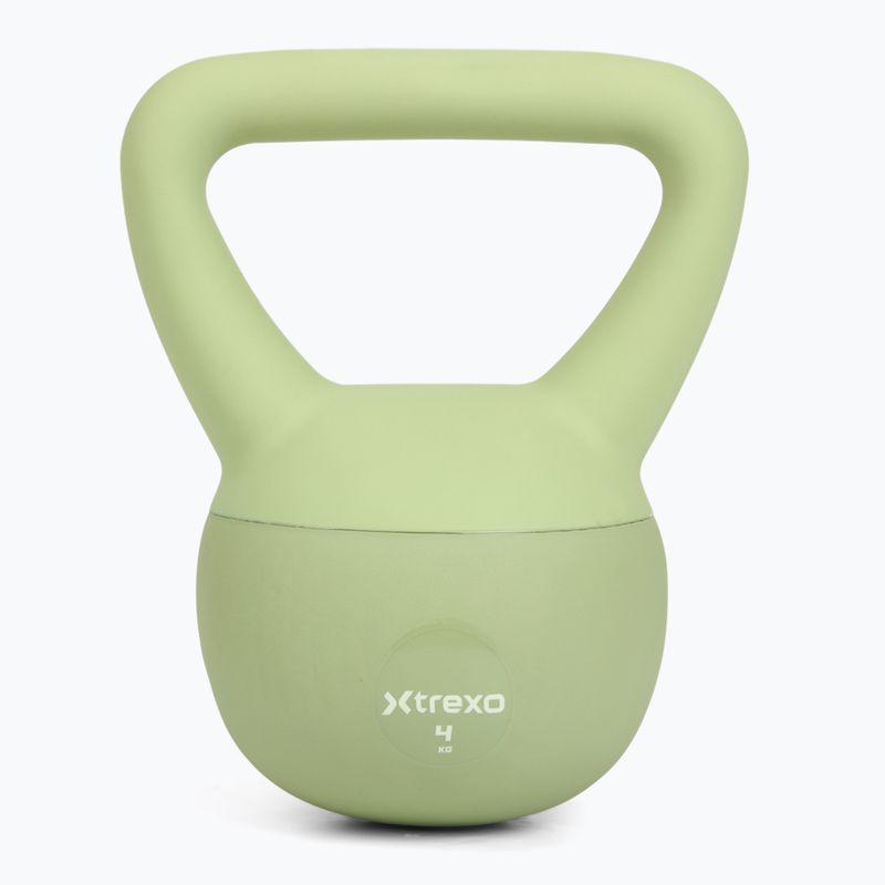 Minkštas kettlebell Xtrexo SK04 Green