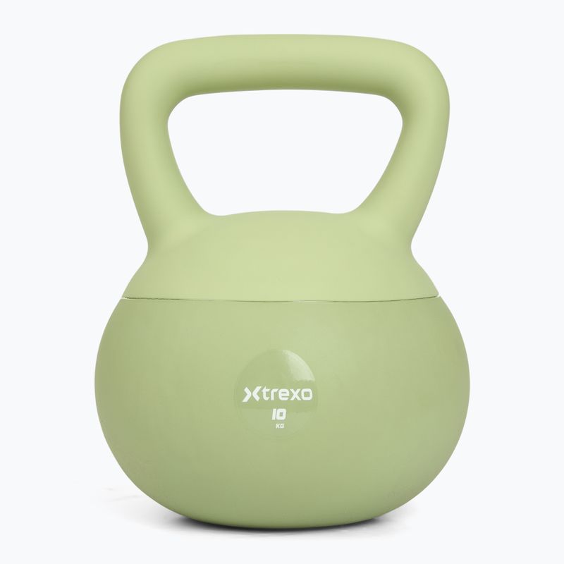Minkštas kettlebell Xtrexo SK10 Green