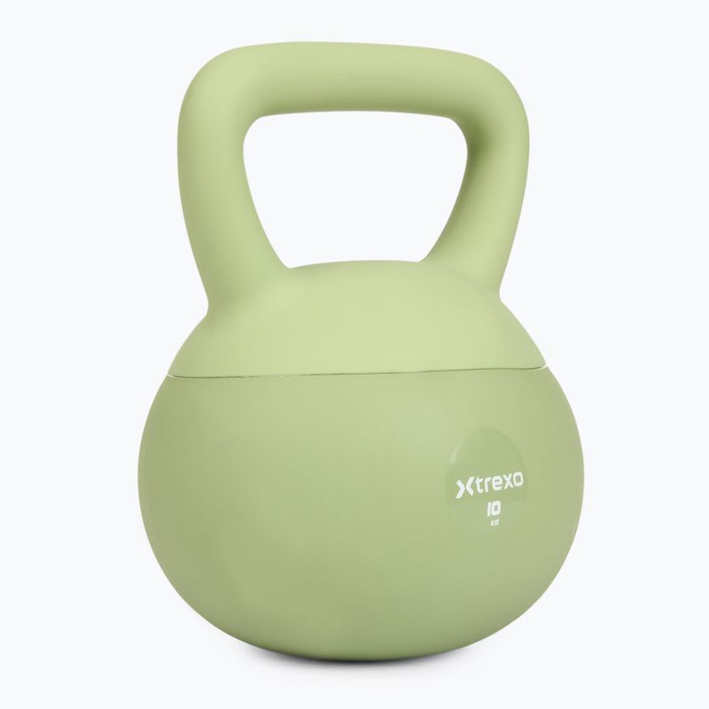 Minkštas kettlebell Xtrexo SK10 Green 6