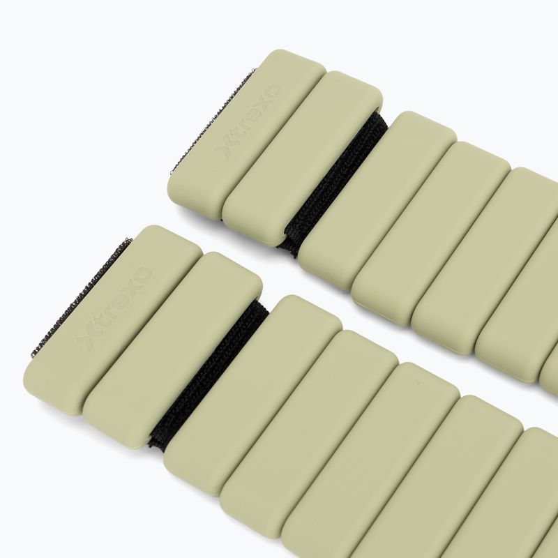 Sunkūs diržai kulkšnių ir riešų žastams Xtrexo SCULPT FB205 Green 5