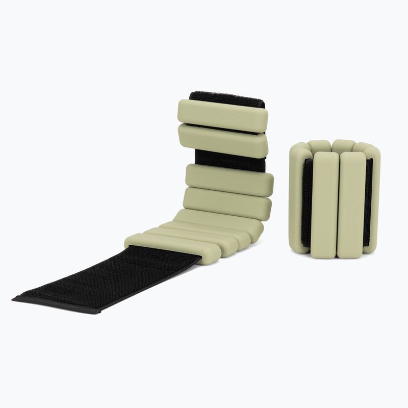 Sunkūs diržai kulkšnių ir riešų žastams Xtrexo SCULPT FB215 Green 3