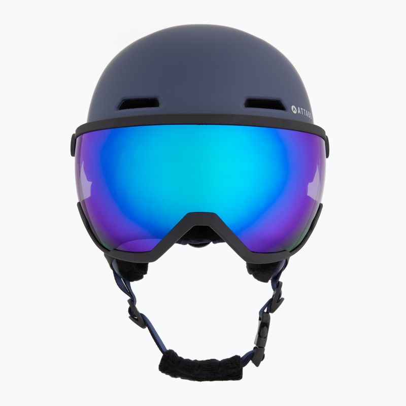 Vaikiškas slidinėjimo šalmas ATTABO Avens 2.0 Jr Visor dark blue 2