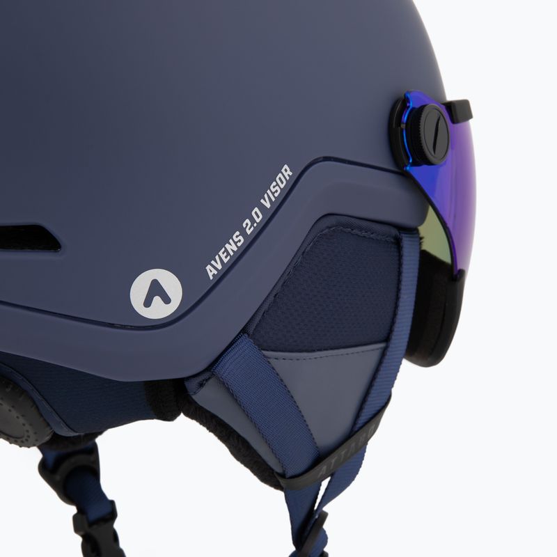 Vaikiškas slidinėjimo šalmas ATTABO Avens 2.0 Jr Visor dark blue 7