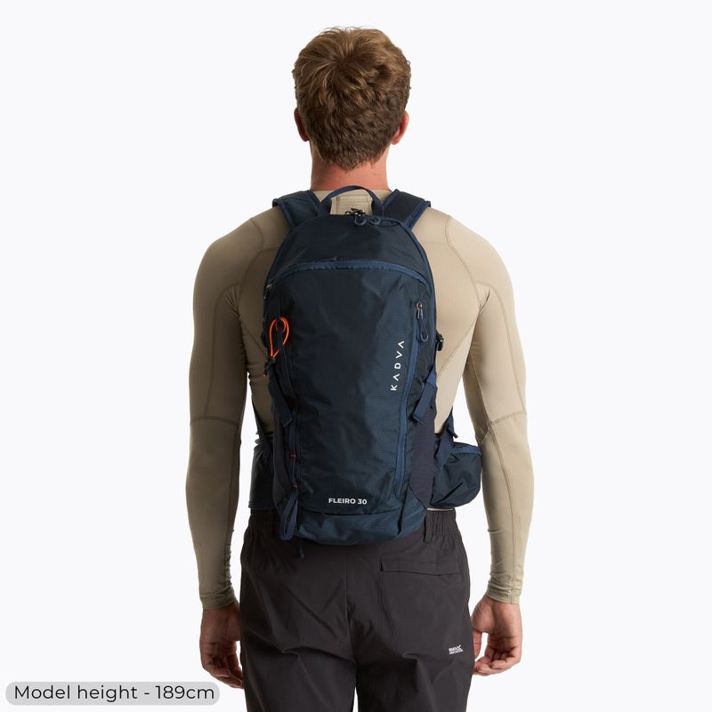 Turistinė kuprinė KADVA Fleiro 30 l tamsiai mėlyna 5
