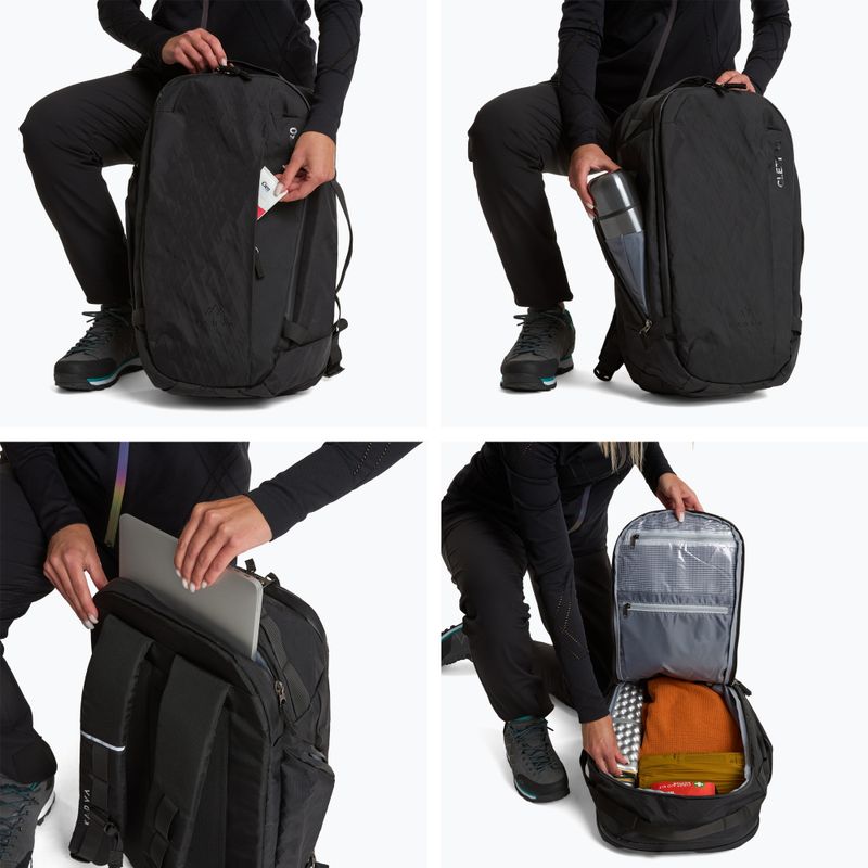 Turistinė kuprinė KADVA Glejt 30 l juoda 12