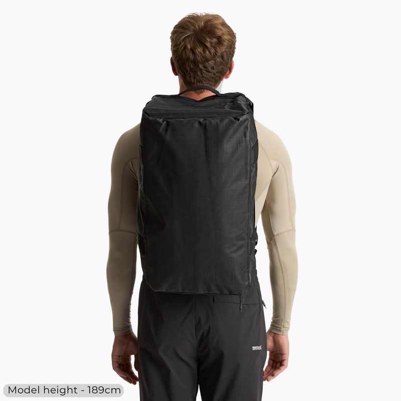 Krepšys Duffel Bag KADVA 2in1 Alltaker 40 l juodas 6