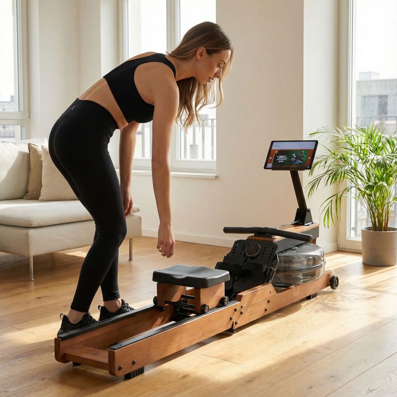 Vandens irklavimo treniruoklis XTREXO RM300 5