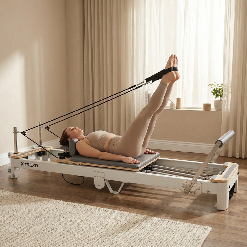 Reformer XTREXO forME składany srebrny 5