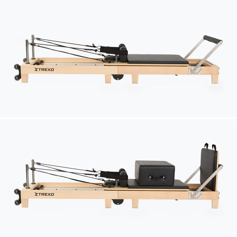 Reformer XTREXO CTRL-Core W składany drewniany 13