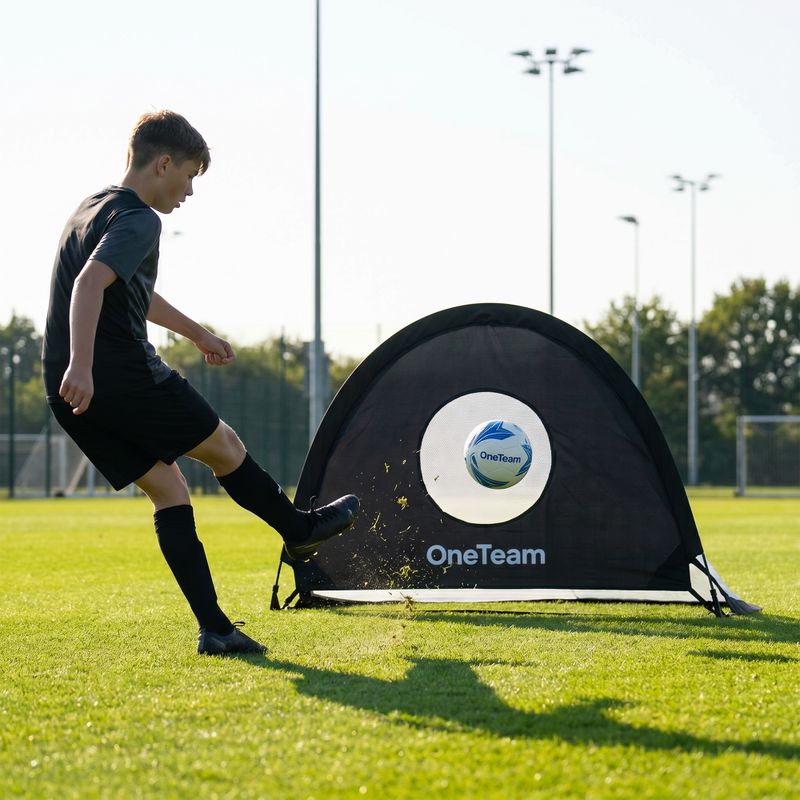 Futbolo vartai OneTeam Aimsie Pop-Up black 3