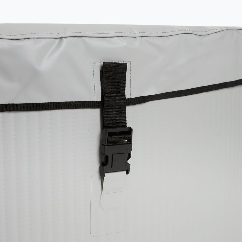 Pripučiamas baseinas AQUASTIC ONSEN drop stitch 700 l 150 cm pilkas 9