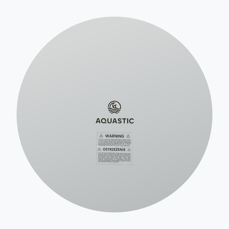 Pripučiamas baseinas AQUASTIC ONSEN drop stitch 1200 l 178 cm pilkas 7