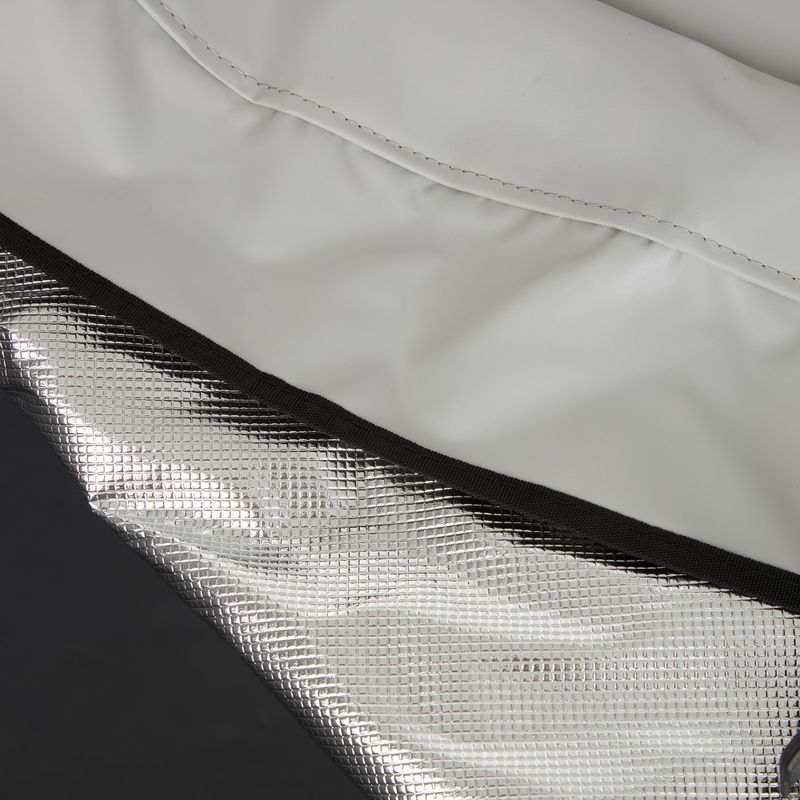 Pripučiamas baseinas AQUASTIC ONSEN drop stitch 1200 l 178 cm pilkas 12