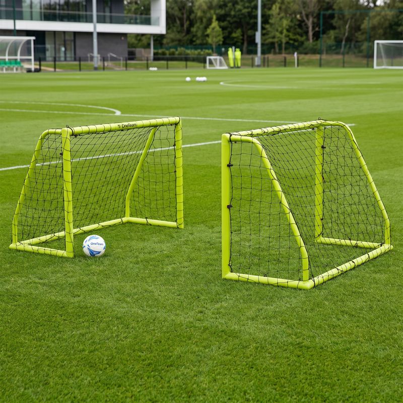Futbolo vartai OneTeam PVC OT-B4W007 244 x 150 cm green 5