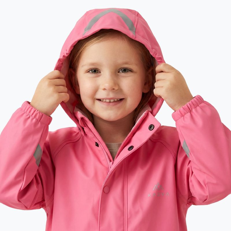 Vaikiškas lietaus komplektas KADVA AquaLock JR Pink 2