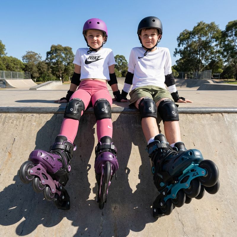 Reguliuojami vaikiški riedučiai ATTABO JGX purple 4