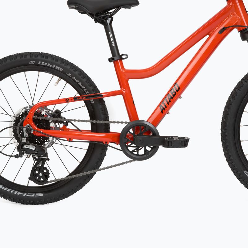 Vaikiškas dviratis ATTABO Rash 20" 10,3 kg Gen 2 orange 10