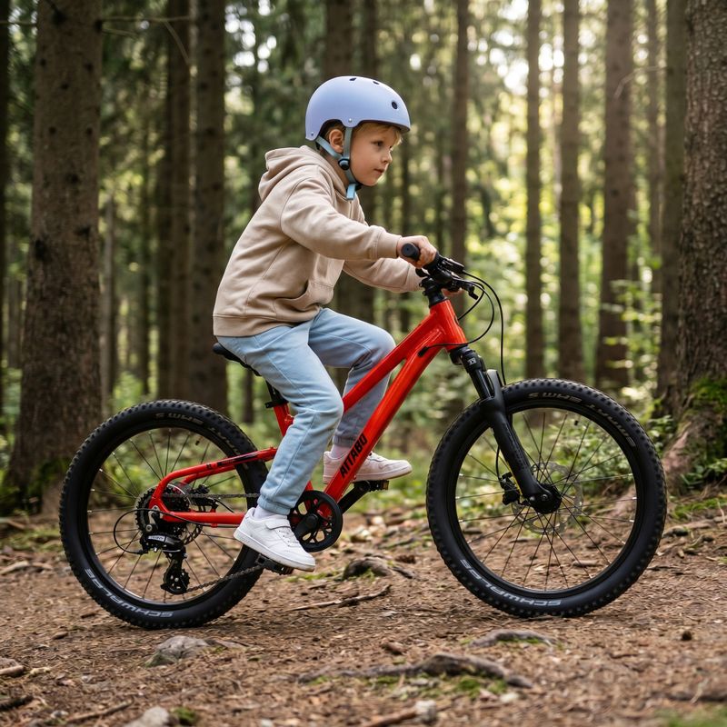 Vaikiškas dviratis ATTABO Rash 20" 10,3 kg Gen 2 orange 6