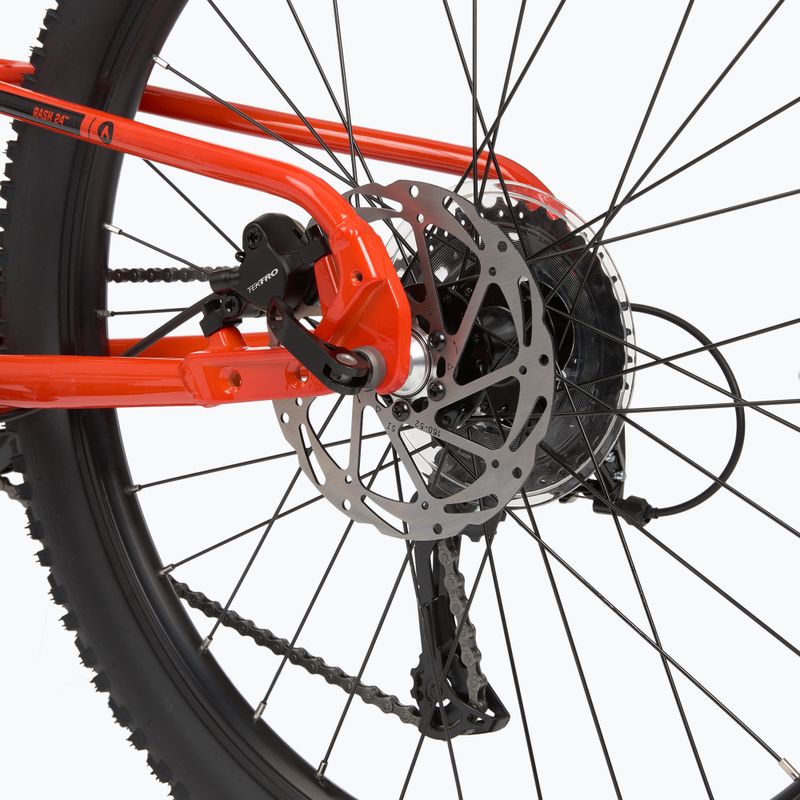 Vaikiškas dviratis ATTABO Rash 24" 11,4 kg Gen 2 orange 13