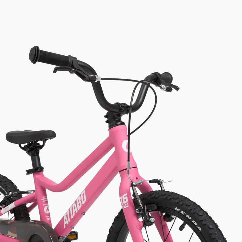 Vaikiškas dviratis ATTABO EASE 16" 6, 4 kg Gen 2 rožinis 9