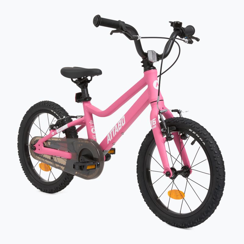 Vaikiškas dviratis ATTABO EASE 16" 6, 4 kg Gen 2 rožinis 19