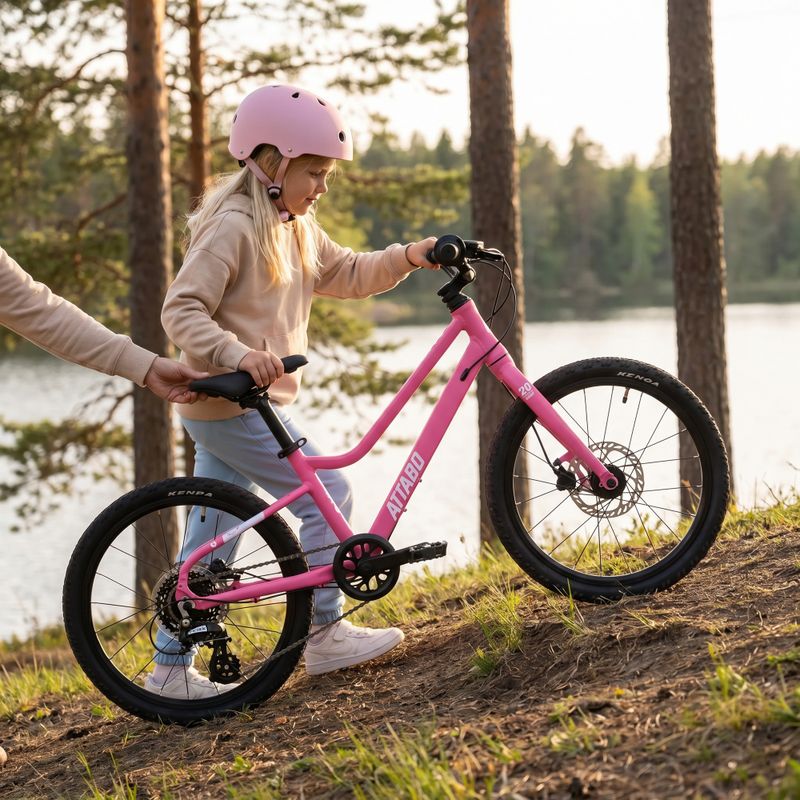 Vaikiškas dviratis ATTABO EASE 20" 8,4 kg Gen 2 pink 3