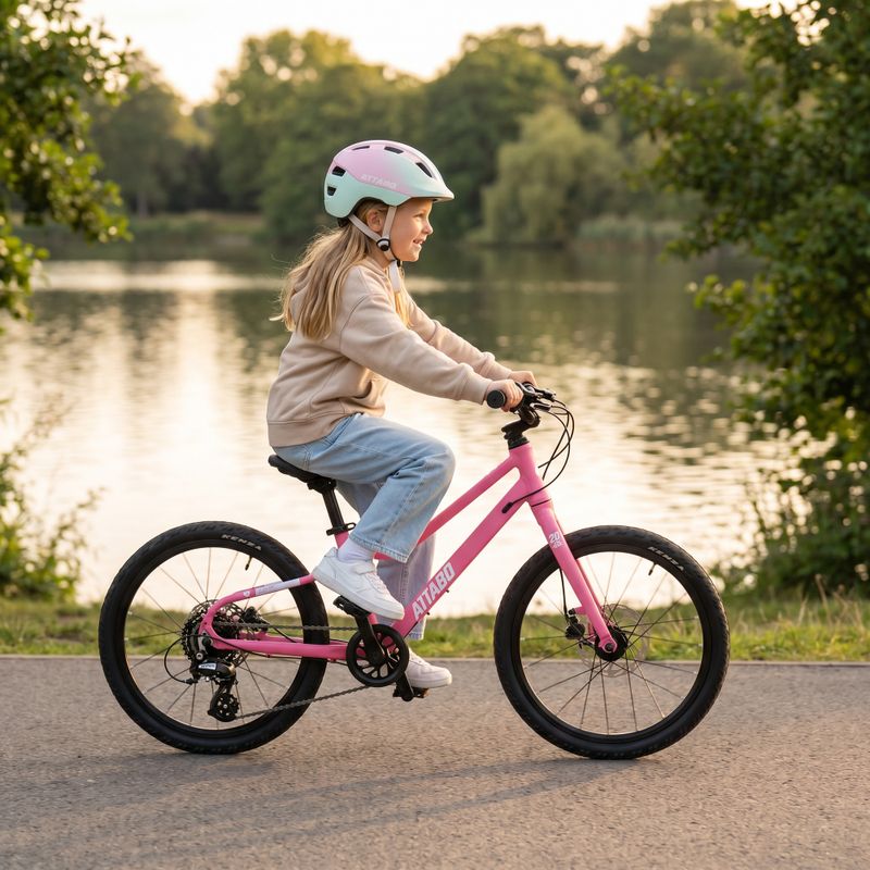 Vaikiškas dviratis ATTABO EASE 20" 8,8 kg Gen 2 pink 5